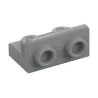 Bracket 1 x 2 - 1 x 2 Inverted, Light Bluish Gray
