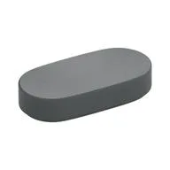 Tile Round 1 x 2, Dark Bluish Gray