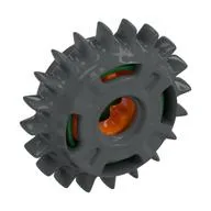 Technic Gear 20, One Way, Dark Bluish Gray