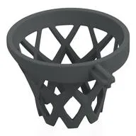 Sports Basketball Net with Axle, Dark Bluish Gray