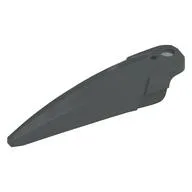 Large Figure Limb Cover / Claw / Spike Large with Axle, Dark Bluish Gray