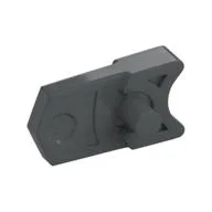 Launcher Trigger, Weapon Gun Trigger, Dark Bluish Gray