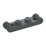 Plate Special 1 x 2 with Handles on Ends, Dark Bluish Gray