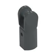 Bar Holder with Hole and Bar Handle, Dark Bluish Gray