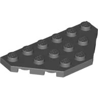 Wedge Plate 3 x 6 Cut Corners, Dark Bluish Gray