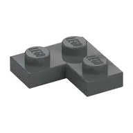 Plate 2 x 2 Corner, Dark Bluish Gray