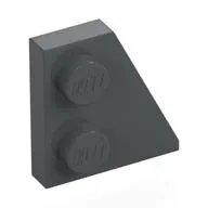 Wedge Plate 2 x 2 Right, Dark Bluish Gray