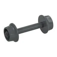 Wheel Roller Coaster, Dark Bluish Gray