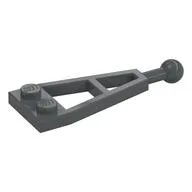 Plate Special 1 x 2 with Long Towball, Dark Bluish Gray