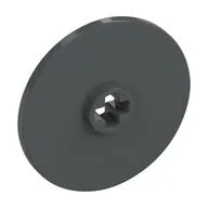 Technic Disc 3 x 3, Dark Bluish Gray