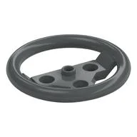 Technic Steering Wheel Large, Dark Bluish Gray