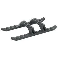 Helicopter Skid Rails 12 x 6, Dark Bluish Gray