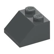 Brick Sloped 45° 2 x 2, Dark Bluish Gray