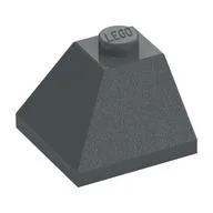 Brick Sloped 45° 2 x 2 Double Convex, Dark Bluish Gray