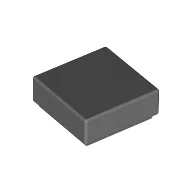 Tile 1 x 1 with Groove, Dark Bluish Gray