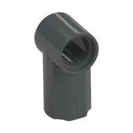 Technic Axle and Pin Connector Angled #1, Dark Bluish Gray