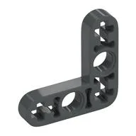 Technic Beam 3 x 3 L-Shape Thin, Dark Bluish Gray