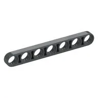 Technic Beam 1 x 7 Thin, Dark Bluish Gray
