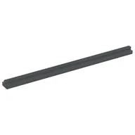 Vehicle Track, Train, Plain Rail Straight (no slots, no notches on end), Dark Bluish Gray
