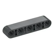Technic Beam 1 x 5 Thick, Dark Bluish Gray
