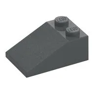 Brick Sloped 33° 3 x 2, Dark Bluish Gray