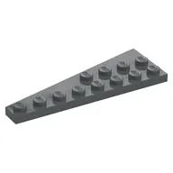 Wedge Plate 8 x 3, 8° Right, Dark Bluish Gray