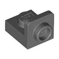 Bracket 1 x 1 - 1 x 1 Inverted, Dark Bluish Gray