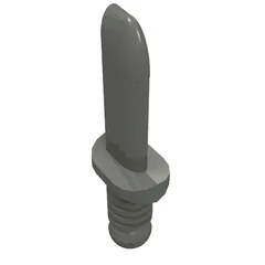 Weapon Dagger / Knife, Dark Bluish Gray
