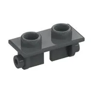 Hinge Brick 1 x 2 Top Plate Thin, Dark Bluish Gray