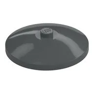 Dish 4 x 4 Inverted [Radar], Dark Bluish Gray