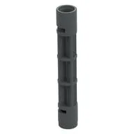Support 1 x 1 x 5 1/3 Spiral Staircase Axle, Dark Bluish Gray