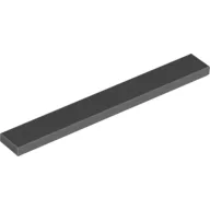 Tile 1 x 8 with Groove, Dark Bluish Gray
