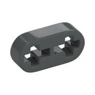 Technic Beam 1 x 2 Thin, Dark Bluish Gray