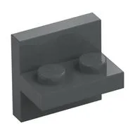 Bracket 2 x 2 with 1 x 2 Vertical Studs, Dark Bluish Gray