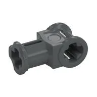 Technic Axle Connector with Axle Hole [Reinforced], Dark Bluish Gray