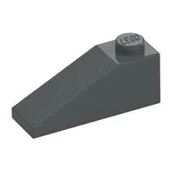 Brick Sloped 33° 3 x 1, Dark Bluish Gray