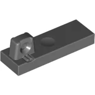 Hinge Tile 1 x 3 Locking with 1 Finger on Top, Dark Bluish Gray