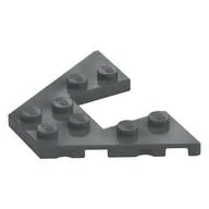 Wedge Plate 4 x 6, Dark Bluish Gray
