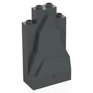 Rock Panel 2 x 4 x 6, Dark Bluish Gray