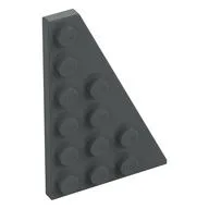 Wedge Plate 6 x 4 Right, Dark Bluish Gray