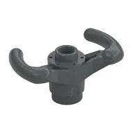 Technic Steering Wheel Pilot's Yoke [Closed Top], Dark Bluish Gray
