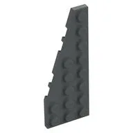 Wedge Plate 8 x 3, 22° Left, Dark Bluish Gray