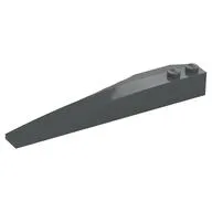 Brick Wedged, Curved 10 x 3 Right, Dark Bluish Gray