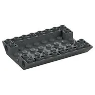 Brick Sloped Inverted 45° 6 x 8 Double with Pin Holes on Sides, Dark Bluish Gray