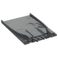 Vehicle Track, Train Rail Ramp 8 x 12, Dark Bluish Gray