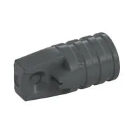 Hinge Cylinder 1 x 2 Locking with 1 Finger and Axle Hole On Ends [No Side Slots], Dark Bluish Gray