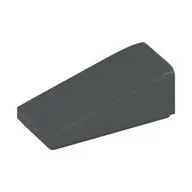 Brick Sloped 18° 2 x 1 x 2/3, Dark Bluish Gray