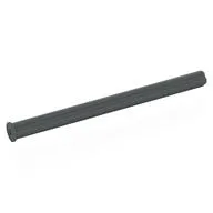 Technic Axle 8 with Stop, Dark Bluish Gray