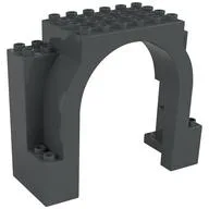 Duplo Arch 4 x 10 x 7, Dark Bluish Gray