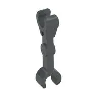 Arm Mechanical Straight (Droid) [2 Clips at 90°], Dark Bluish Gray
